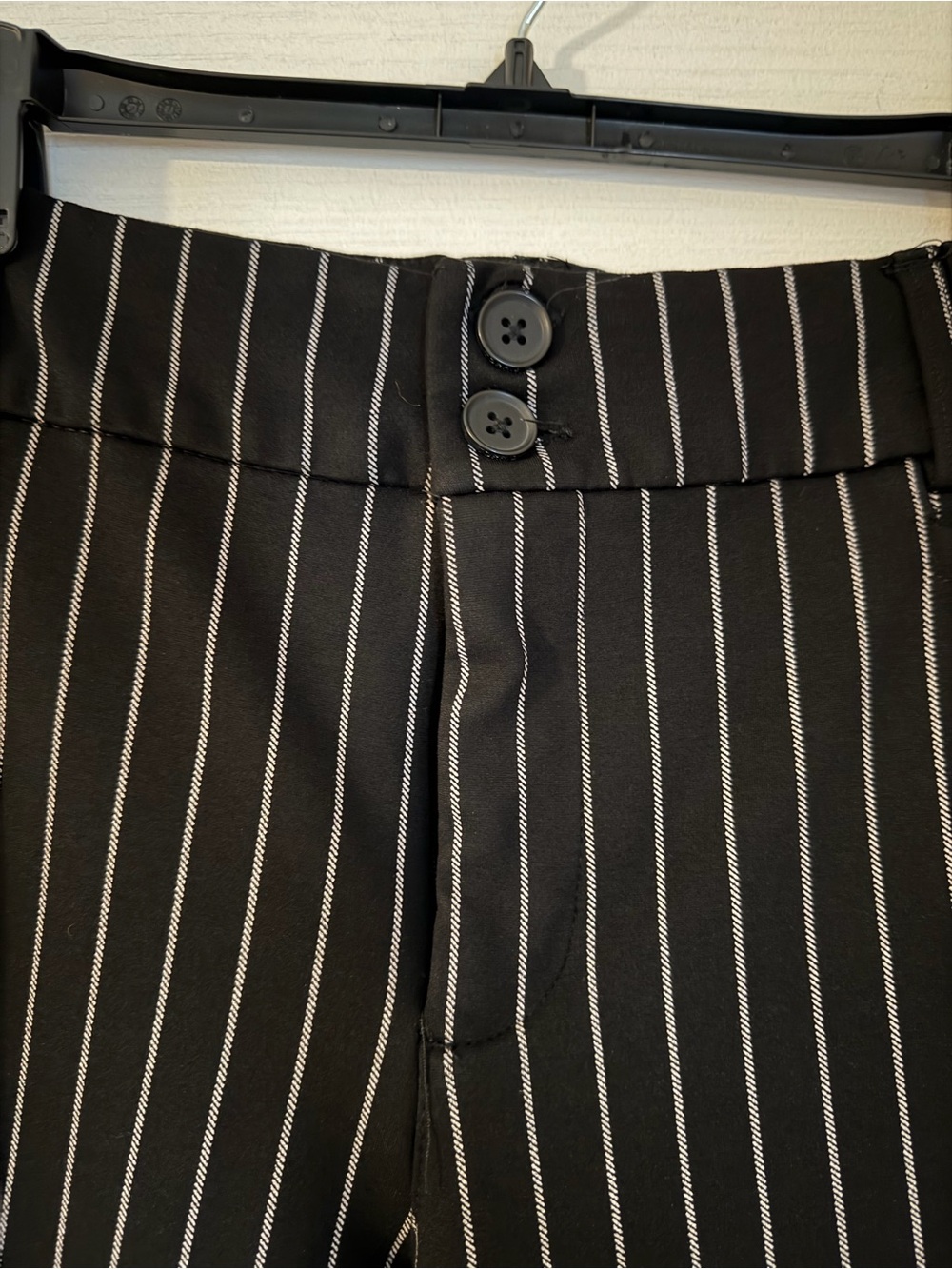 torrid Studio Black Pinstripe Wide-Leg Pants Size 20R